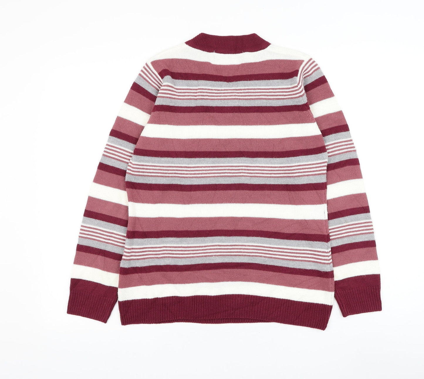 Womens UK Size 10 EWM Pink Pullover Jumper