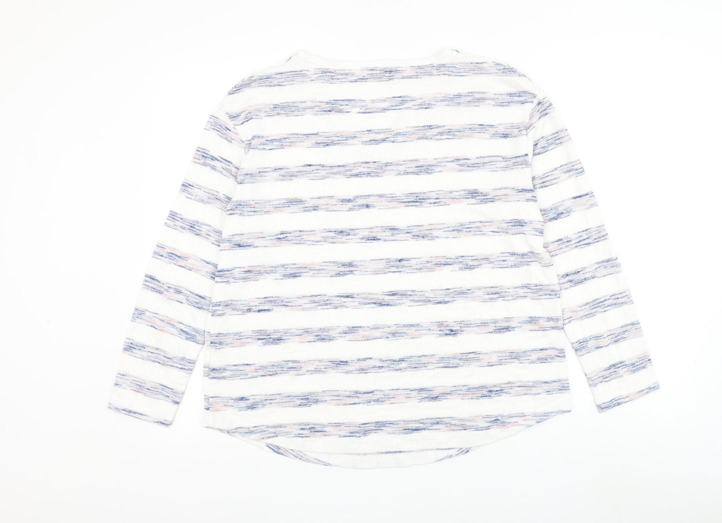 Womens UK Size 14 Marks and Spencer White Pullover Jumper