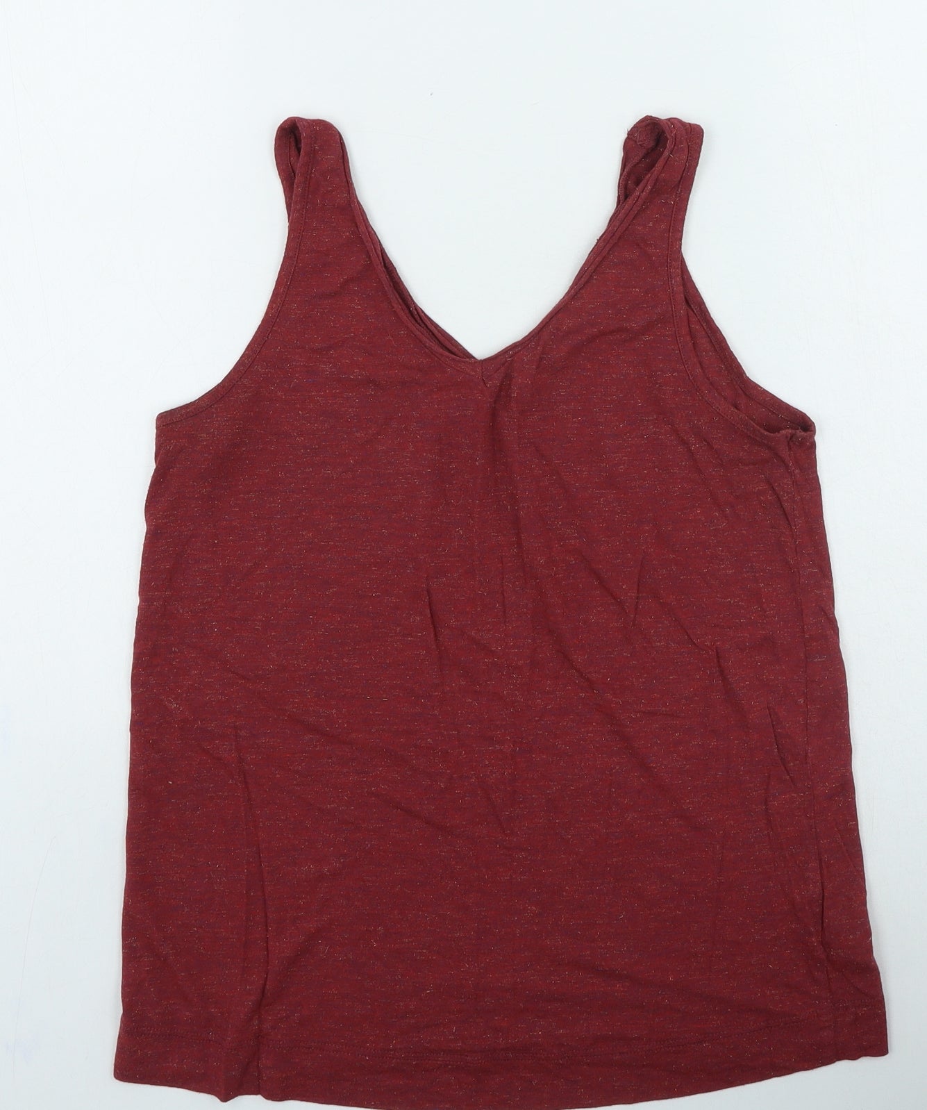 Womens UK Size 12 NEXT Red Camisole T-Shirt
