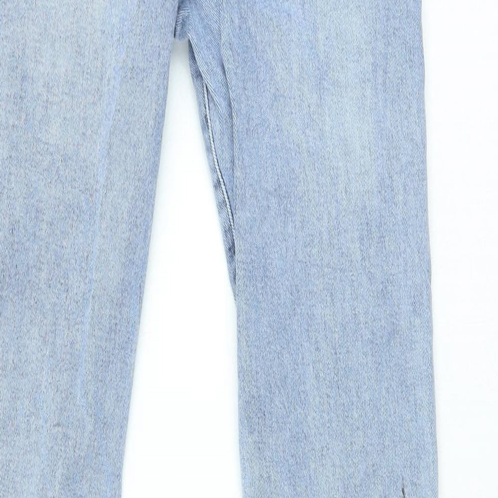 Womens UK Size 28 in Preworn Regular Fit Skinny Blue Jeans