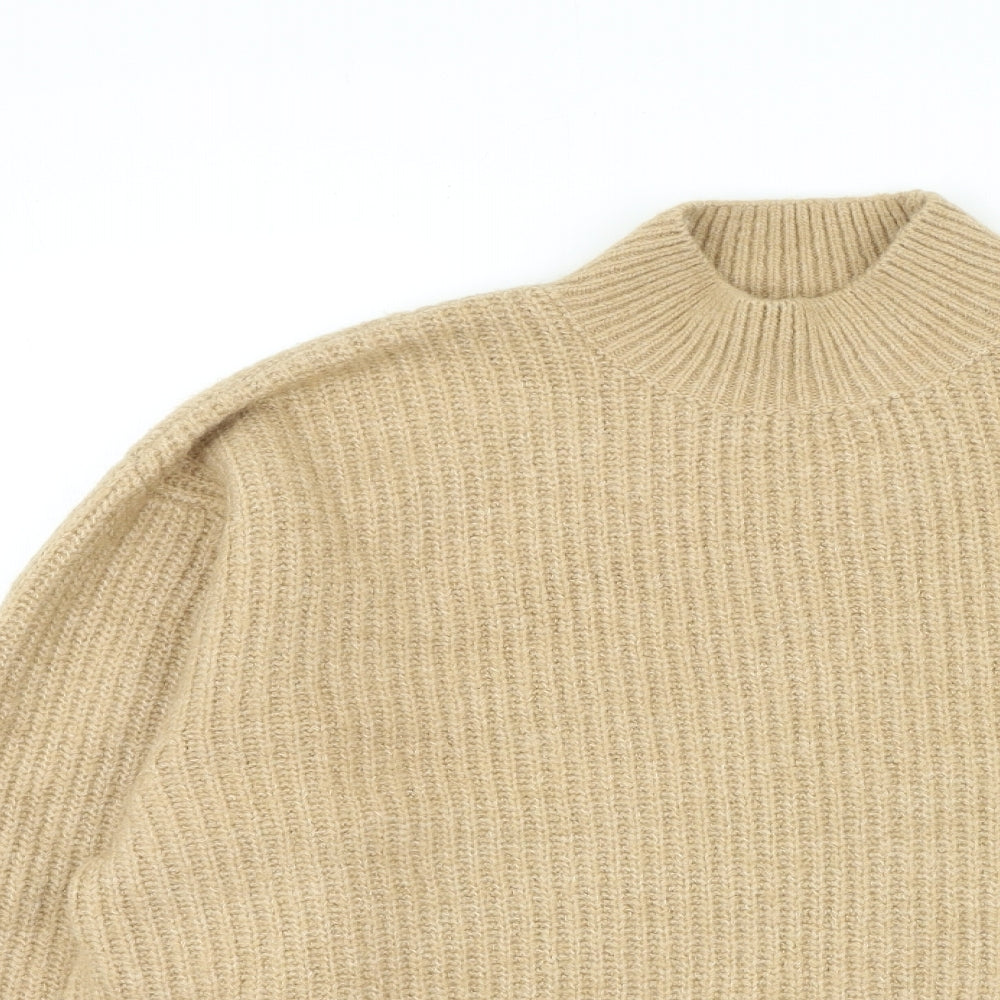 Womens UK Size L New Look Brown Pullover Jumper