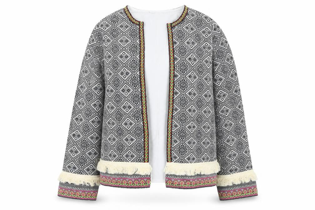 Womens UK Size XS Shein Multicoloured Jacket