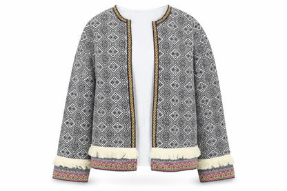 Womens UK Size XS Shein Multicoloured Jacket