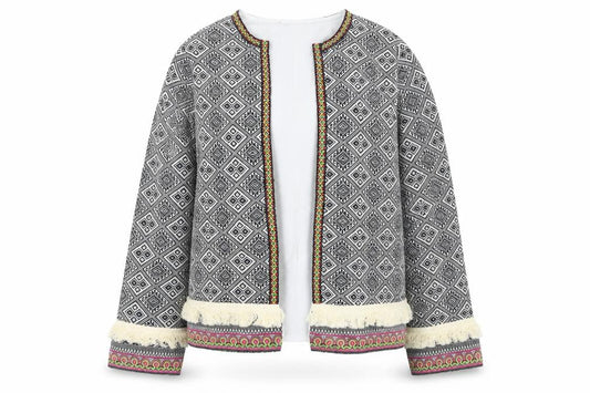 Womens UK Size XS Shein Multicoloured Jacket