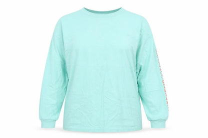 Womens UK Size 10 ASOS Green Basic T-Shirt