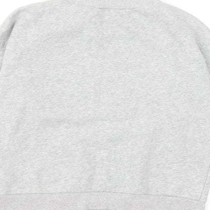 Divided by H&M Girls Grey Cotton Pullover Sweatshirt Size S Pullover - Youth Tribe