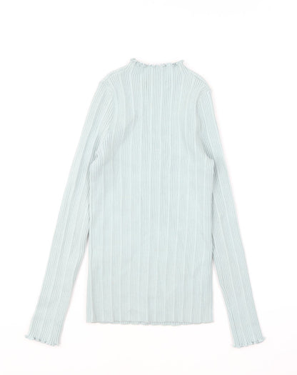 Womens UK Size 8 Fashion Union Blue Pullover Jumper
