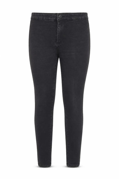 Womens UK Size 12 Denim & Co. Regular Fit Skinny Black Jeans