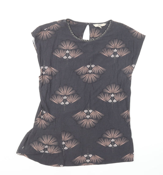Womens UK Size 6 NEXT Multicoloured Basic T-Shirt