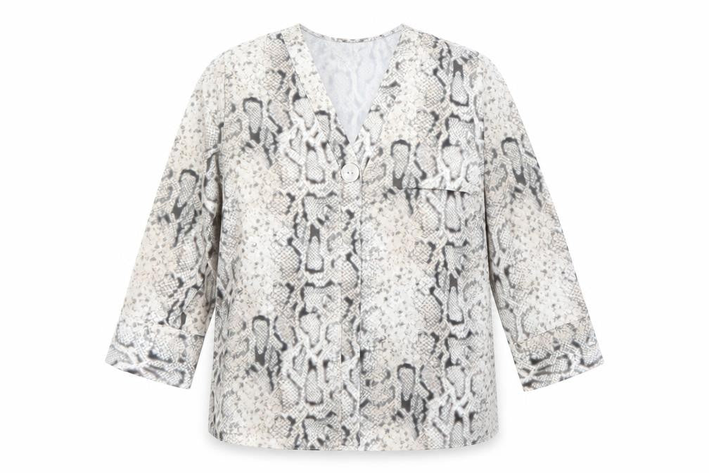 Womens UK Size 12 New Look Beige Basic Blouse