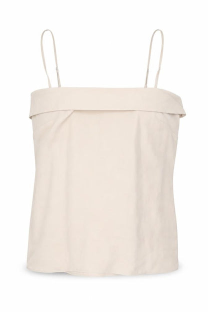 Womens UK Size 12 Warehouse Beige Camisole T-Shirt
