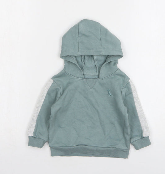Dunnes Stores Boys Green Cotton Pullover Jumper Size 6-9 Months Pullover - Dinosaur