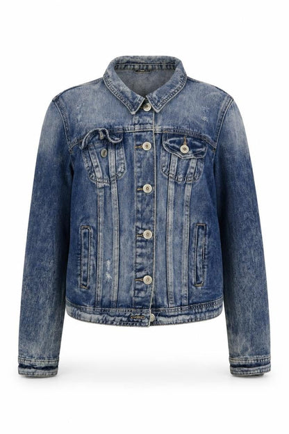 Womens UK Size 8 Denim & Co. Blue Jacket