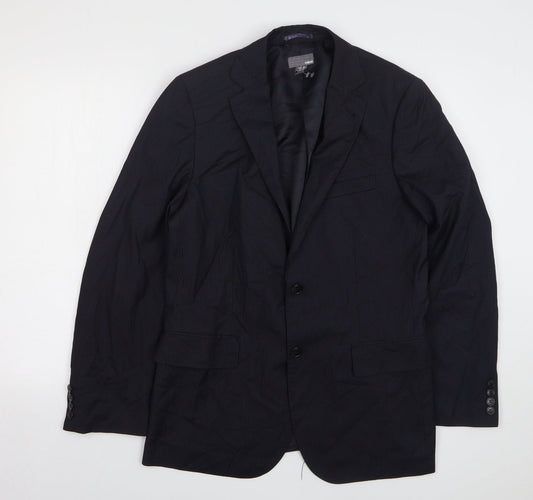 Mens UK Size 40 H&M Regular Blue Suit Jacket
