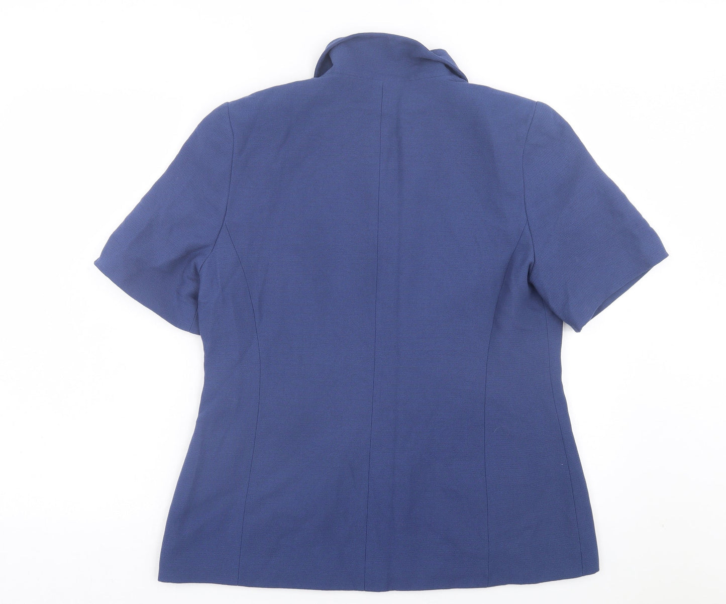 Klass Womens Blue Jacket Size 14 Button