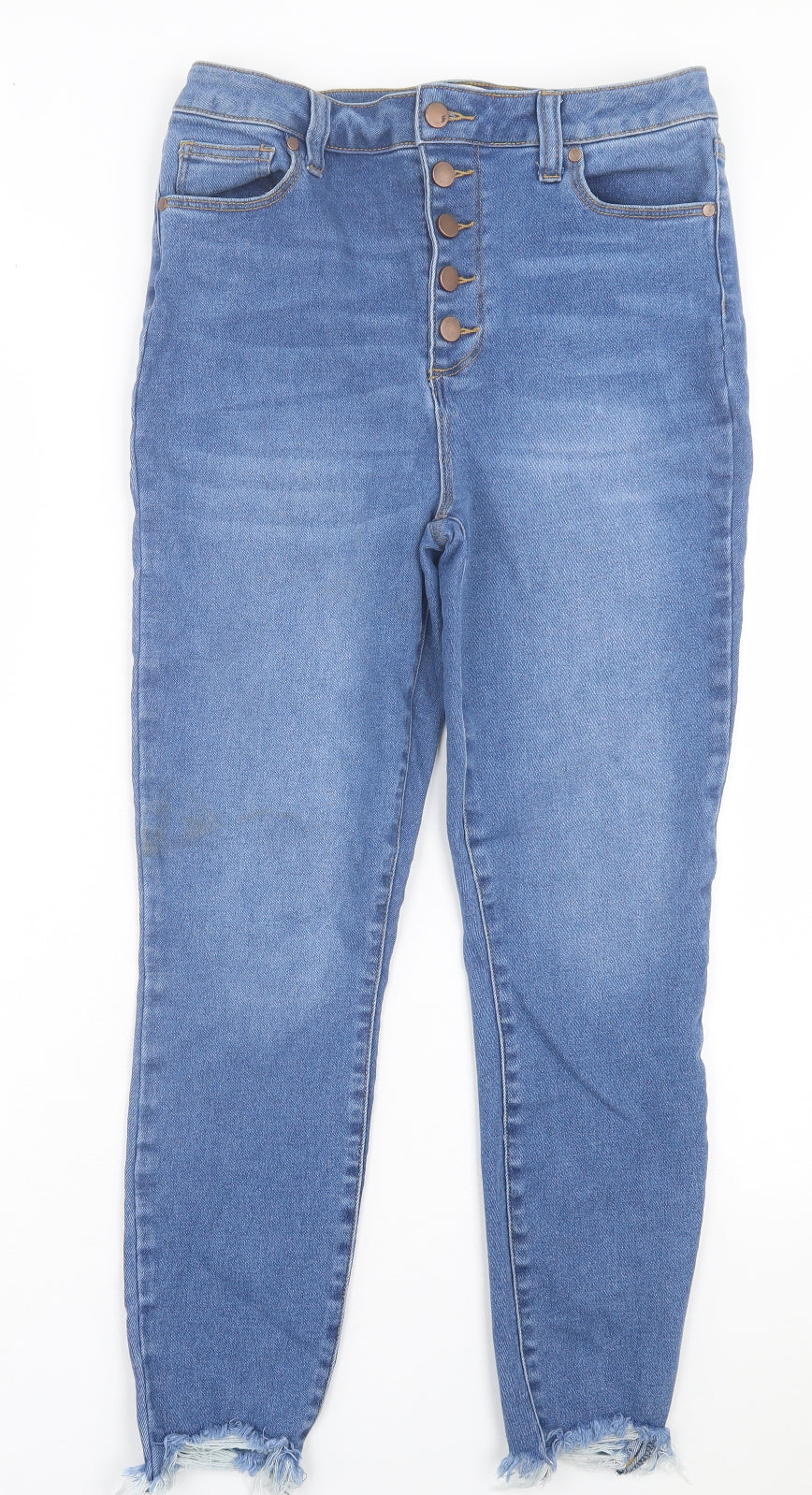 Womens UK Size 32 in JustFab Regular Fit Skinny Blue Jeans