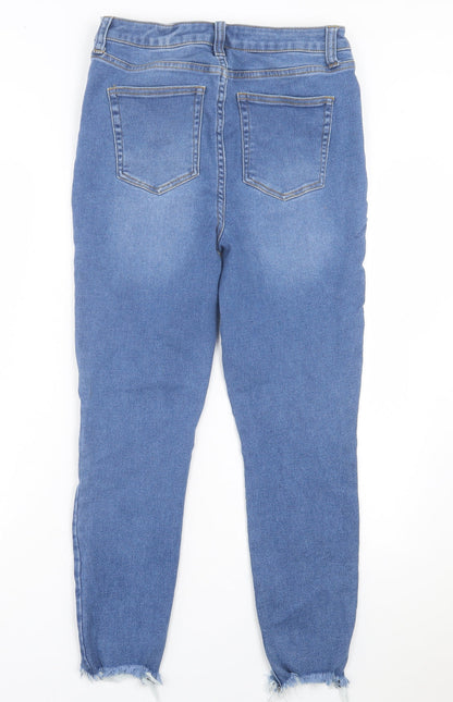 Womens UK Size 32 in JustFab Regular Fit Skinny Blue Jeans