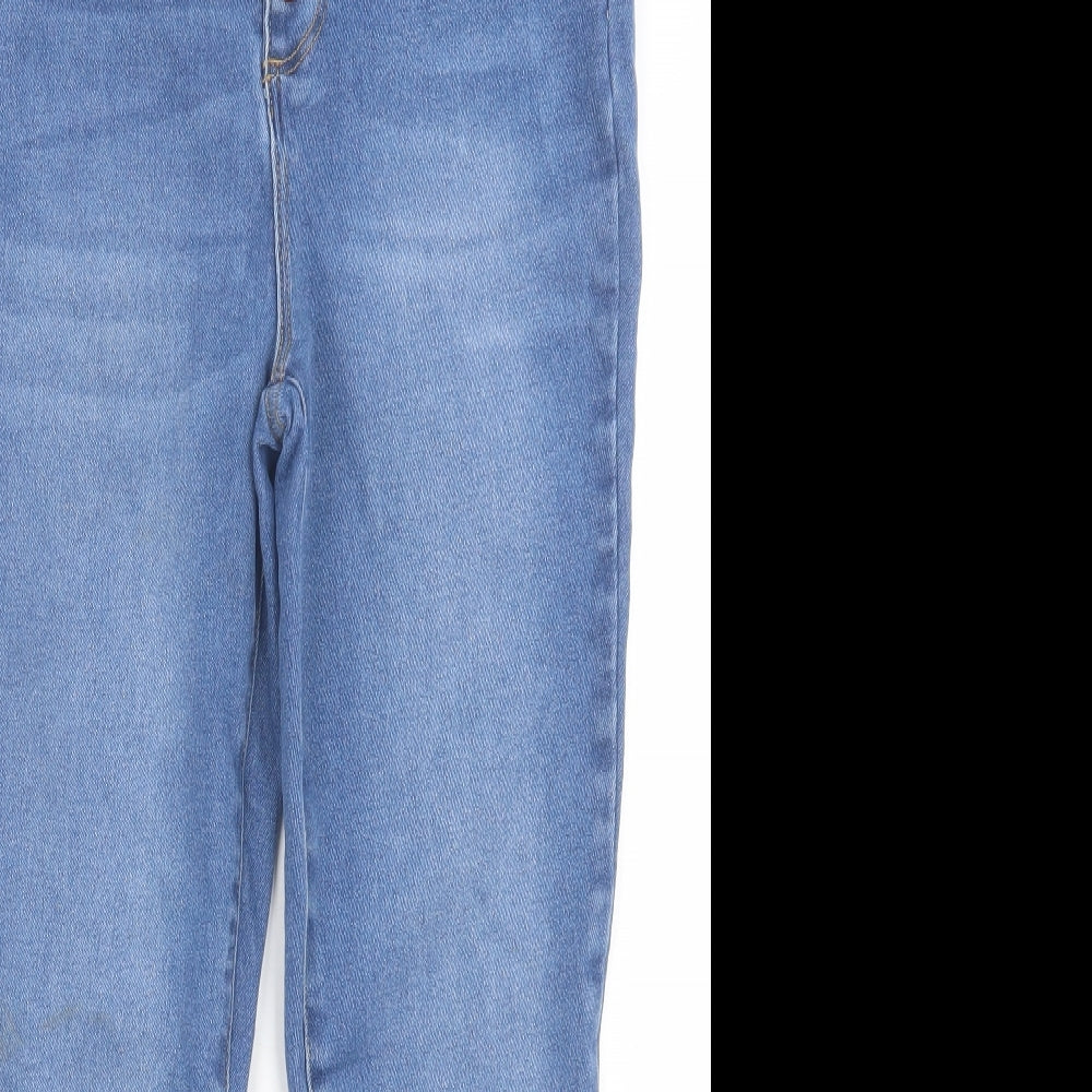 Womens UK Size 32 in JustFab Regular Fit Skinny Blue Jeans