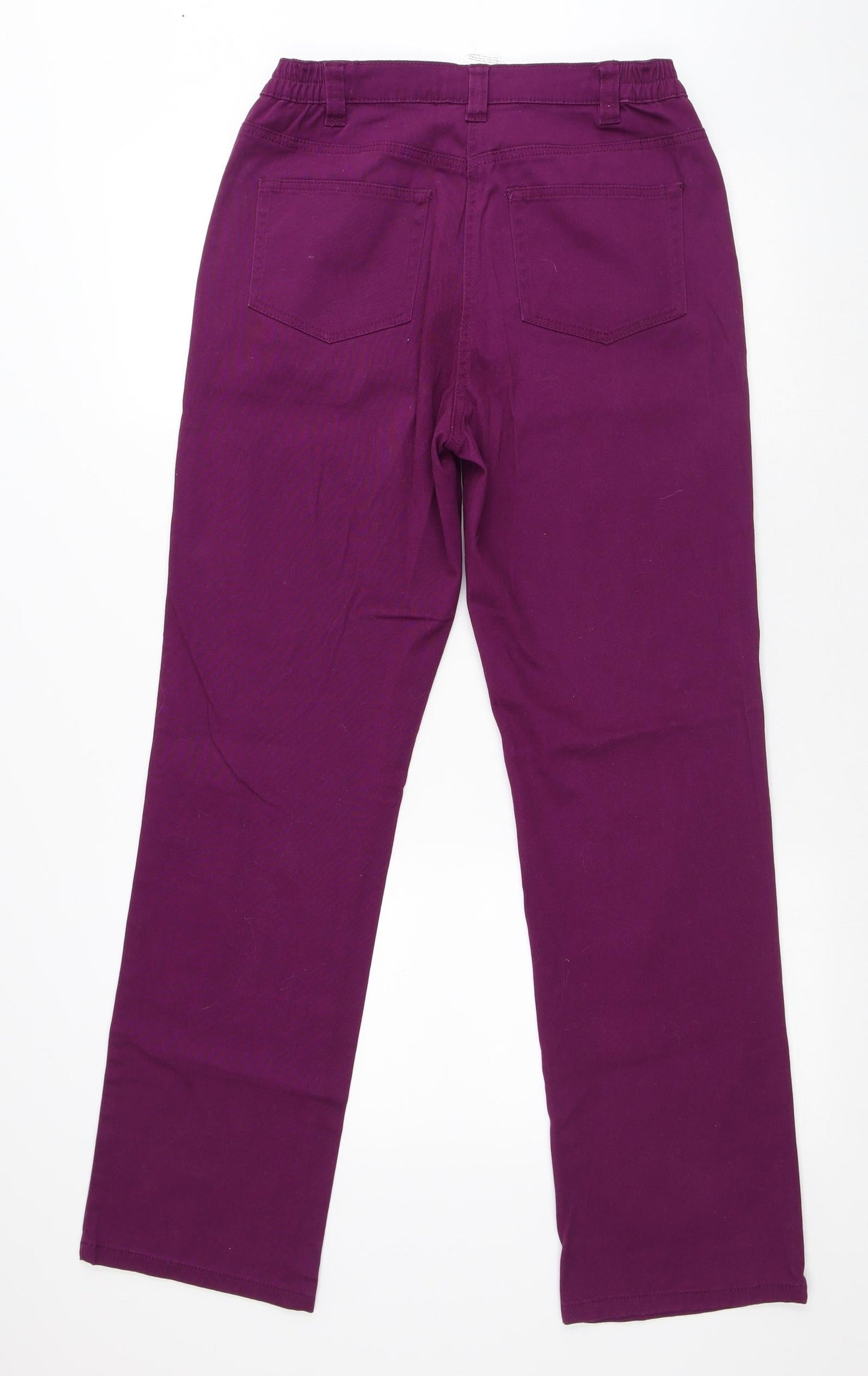Womens UK Size 28 in Damart Regular Fit  Purple Trousers