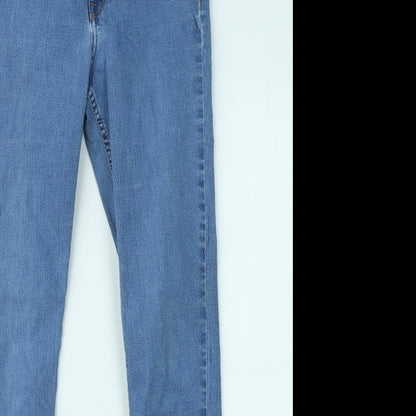Womens UK Size 28 in H&M Regular Fit Skinny Blue Jeans