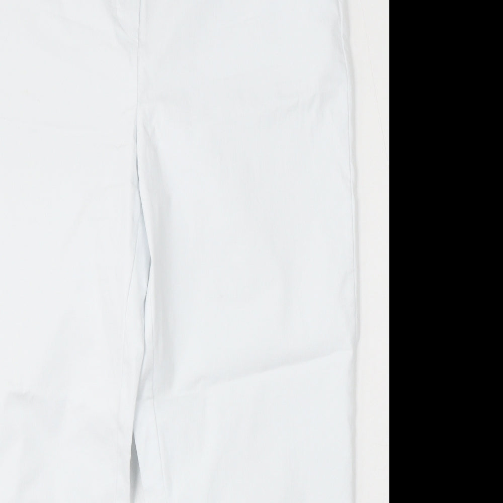 Gerard Womens White Ramie Trousers Size 18 L26 in Regular
