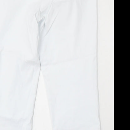 Gerard Womens White Ramie Trousers Size 18 L26 in Regular