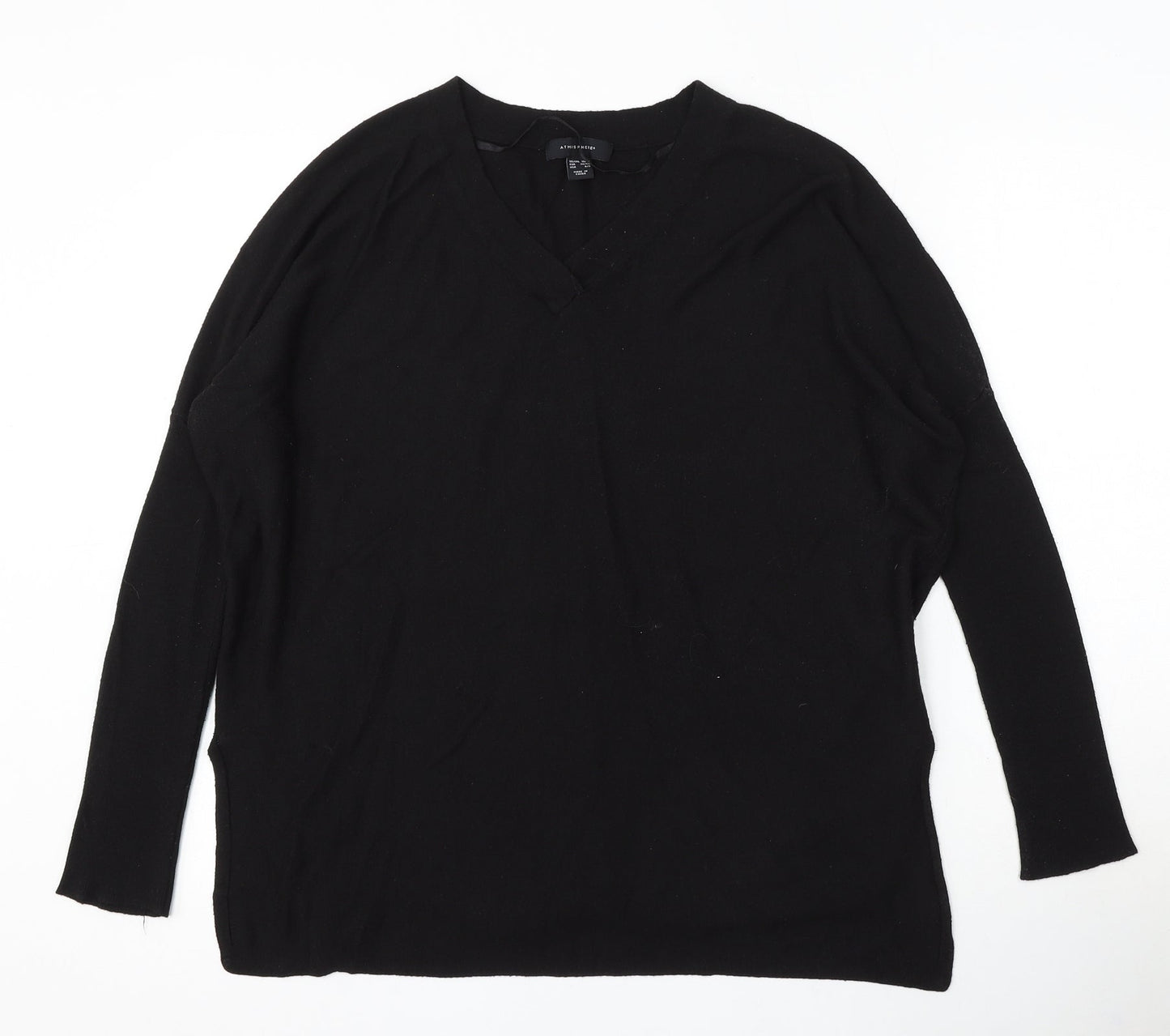 Womens UK Size 10 Atmosphere Black Pullover Jumper