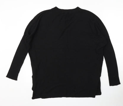 Womens UK Size 10 Atmosphere Black Pullover Jumper