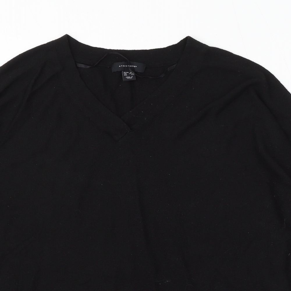 Womens UK Size 10 Atmosphere Black Pullover Jumper