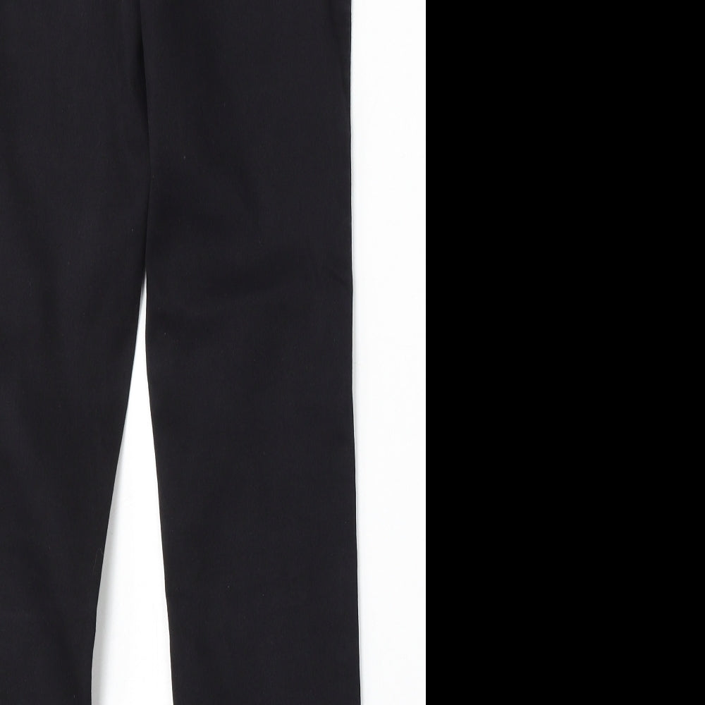 Womens UK Size 10 Papaya Regular Fit Skinny Black Jeans