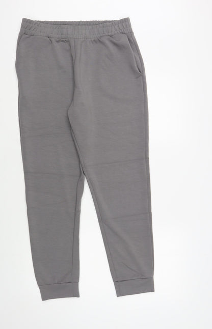 Womens UK Size M Gallery Regular Fit Jogger Grey Trousers