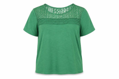 Womens UK Size L Klass Green Basic Blouse