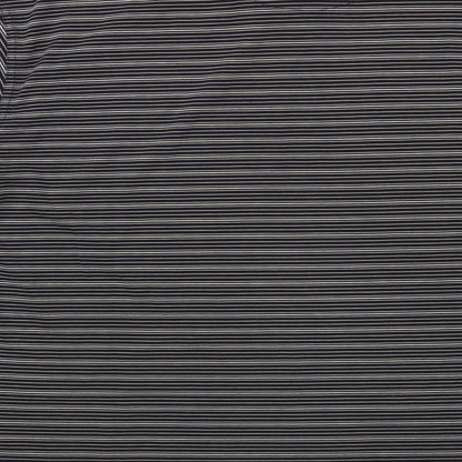 Cypress Point Mens Blue Striped Polyester Polo Size L Collared Button