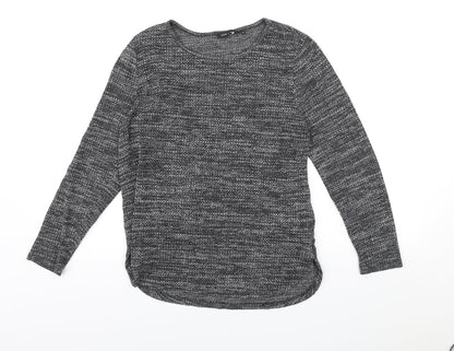 Womens UK Size 8 New Look Grey Pullover Jumper