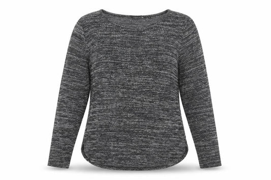 Womens UK Size 8 New Look Grey Pullover Jumper