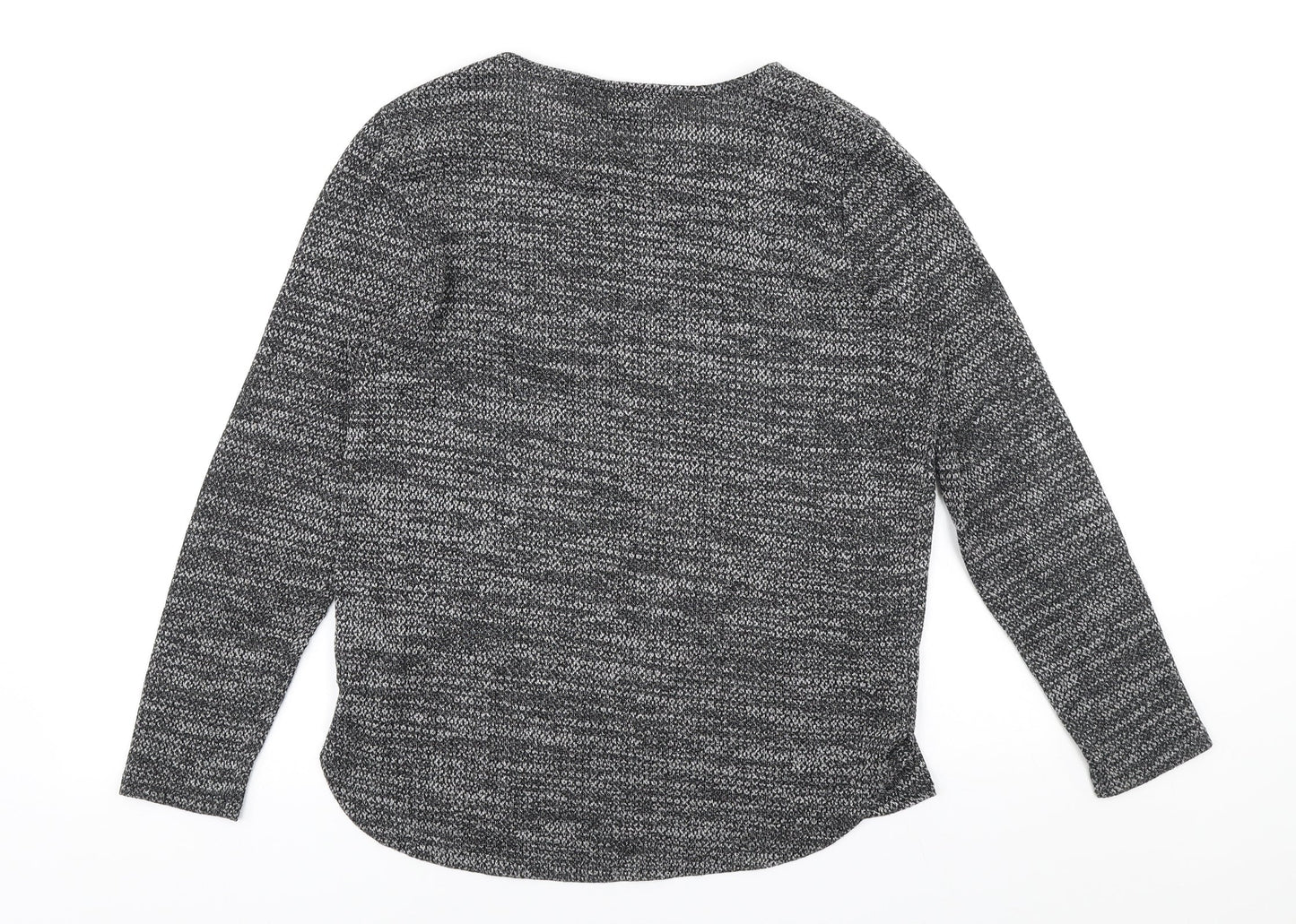 Womens UK Size 8 New Look Grey Pullover Jumper