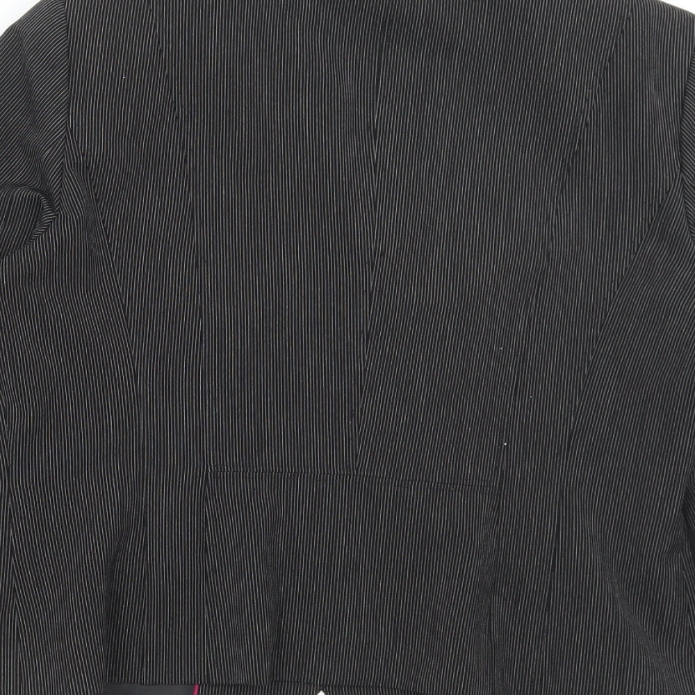 Womens UK Size 14 Gelco Black Jacket
