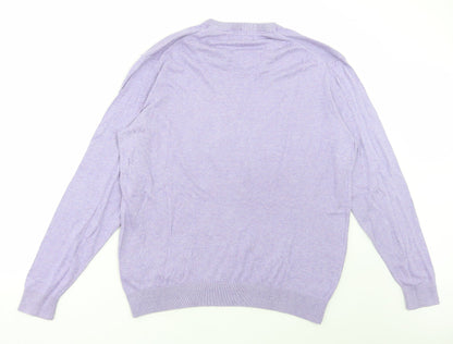 Womens UK Size XL Dunnes Stores Purple Pullover Jumper