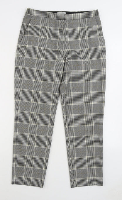 Womens UK Size 8 H&M Regular Fit  Grey Trousers