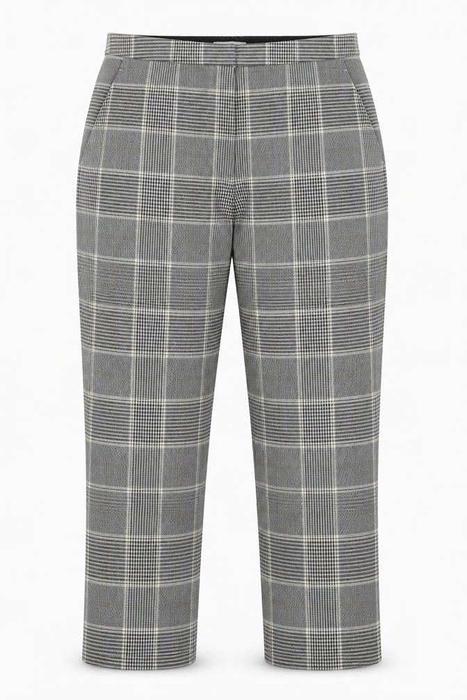 Womens UK Size 8 H&M Regular Fit  Grey Trousers
