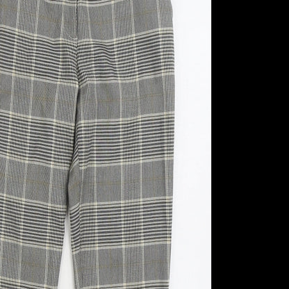 Womens UK Size 8 H&M Regular Fit  Grey Trousers