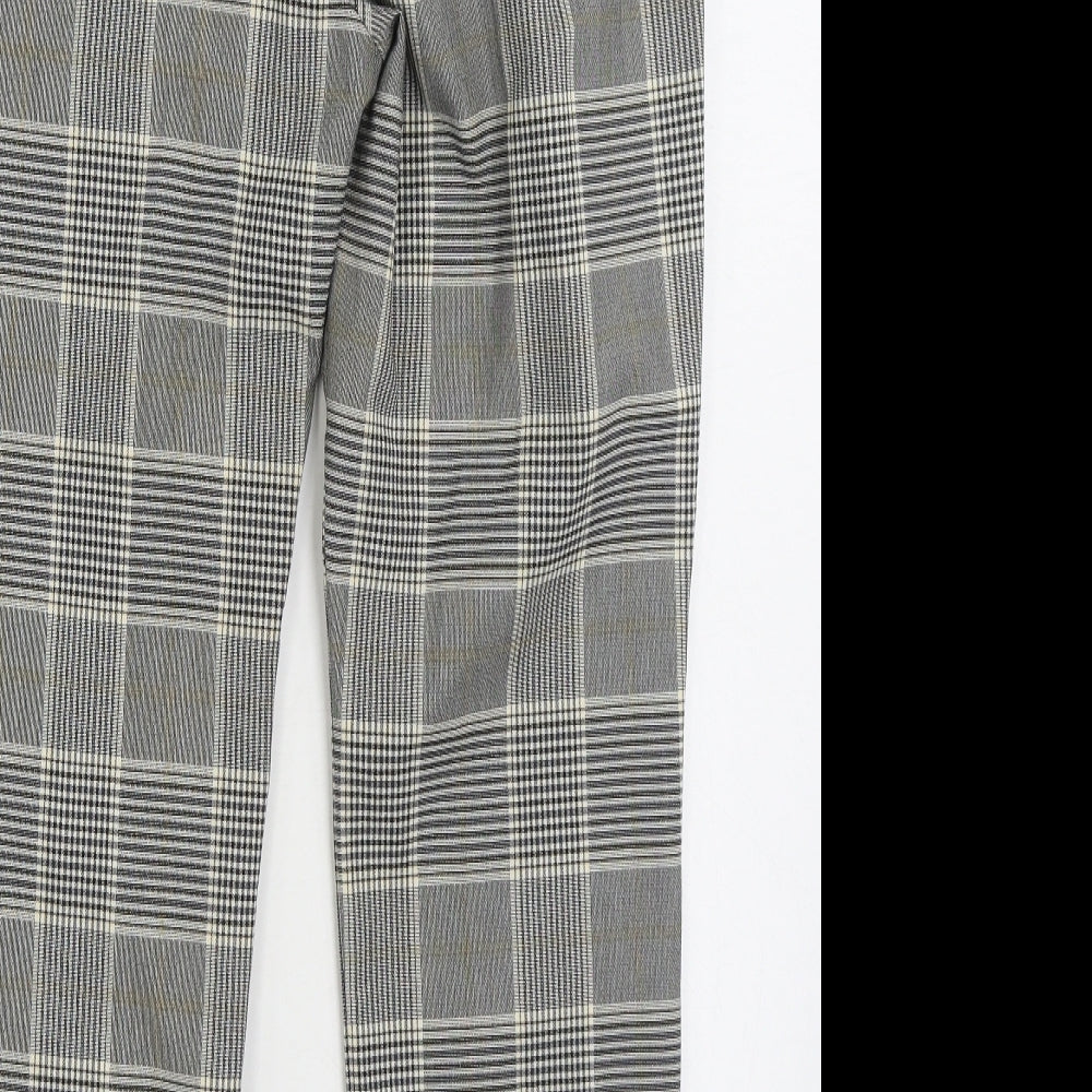 Womens UK Size 8 H&M Regular Fit  Grey Trousers