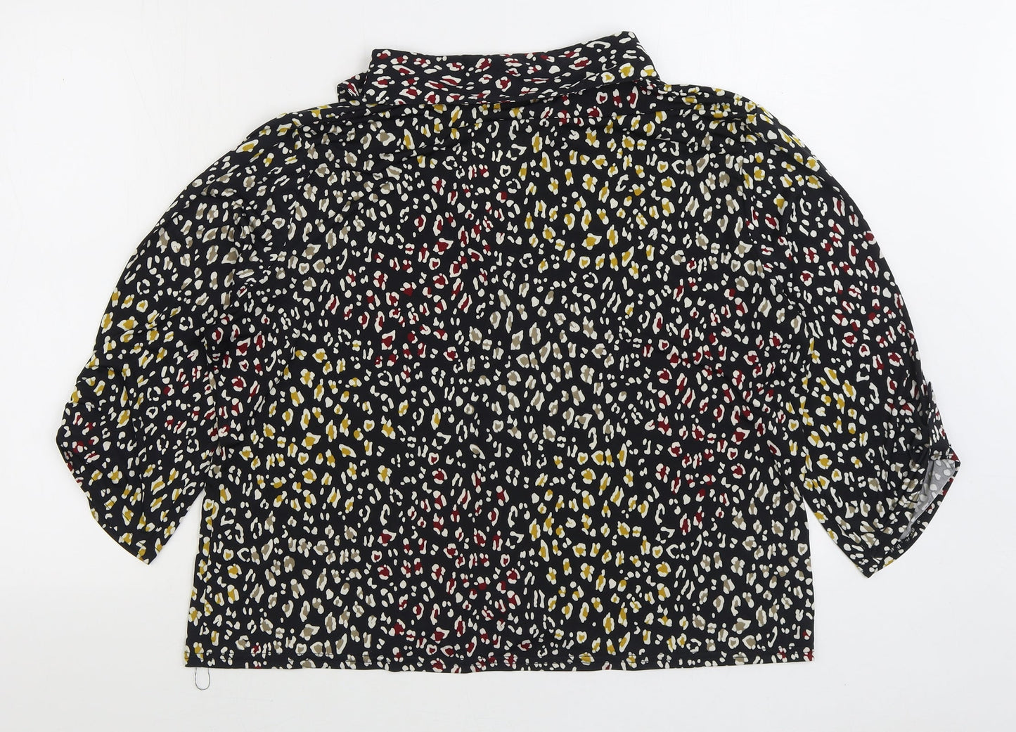 Womens UK Size 2XL Anna Rose Multicoloured Basic Button-Up