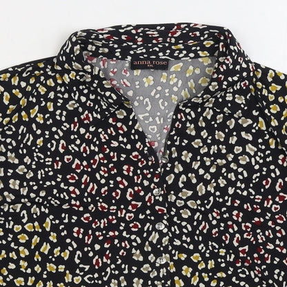 Womens UK Size 2XL Anna Rose Multicoloured Basic Button-Up