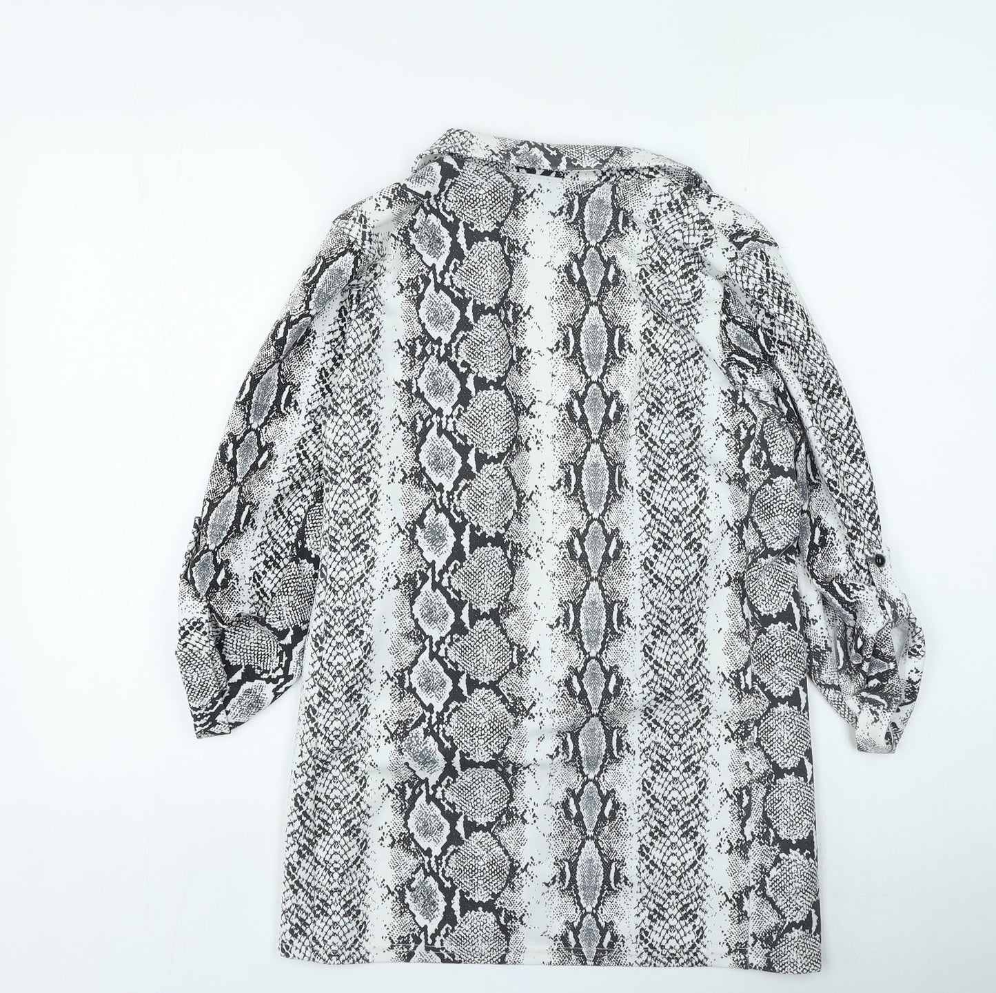 Womens UK Size 10 New Look Grey Jacket