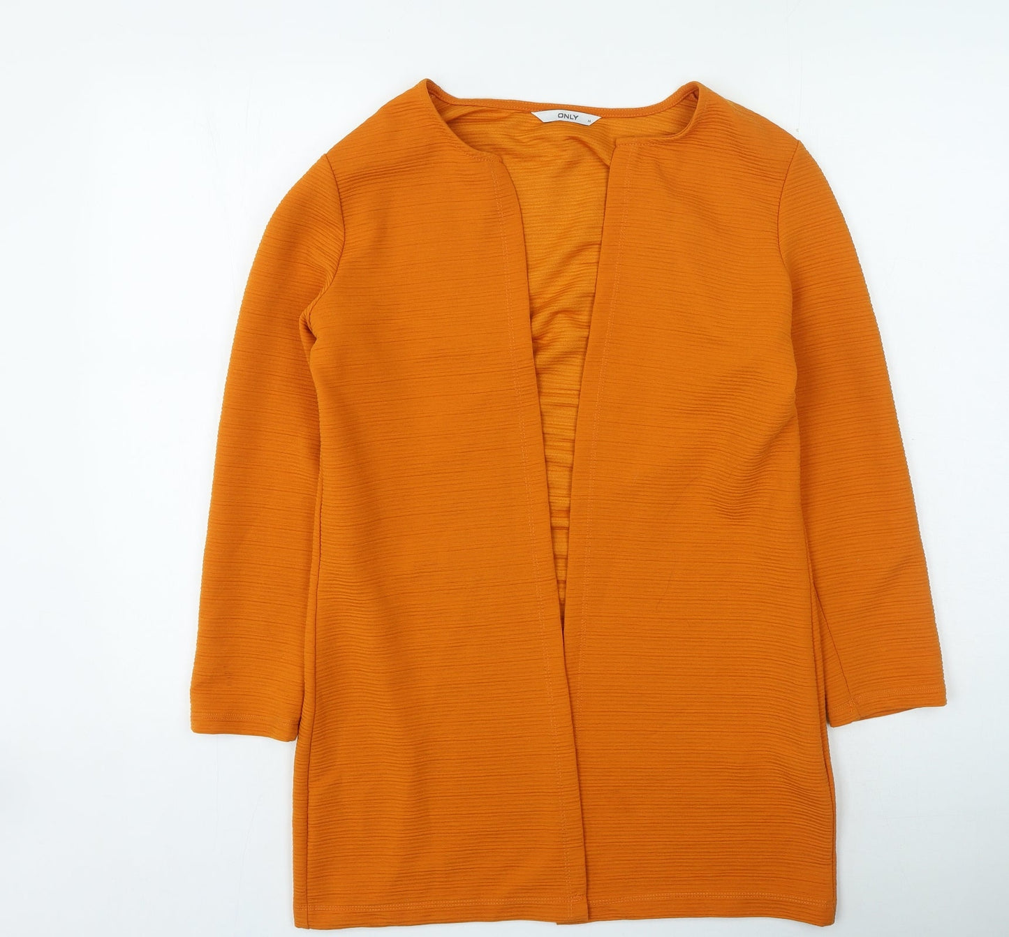 Womens UK Size M Only Orange Cardigan Jumper