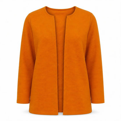 Womens UK Size M Only Orange Cardigan Jumper