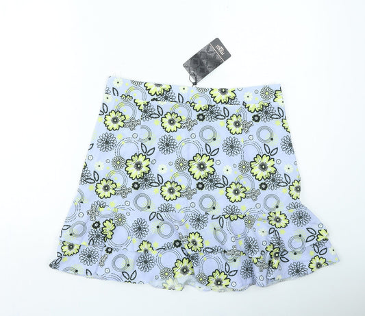 Womens UK Size 12 Missi London Mini Satin Skirt