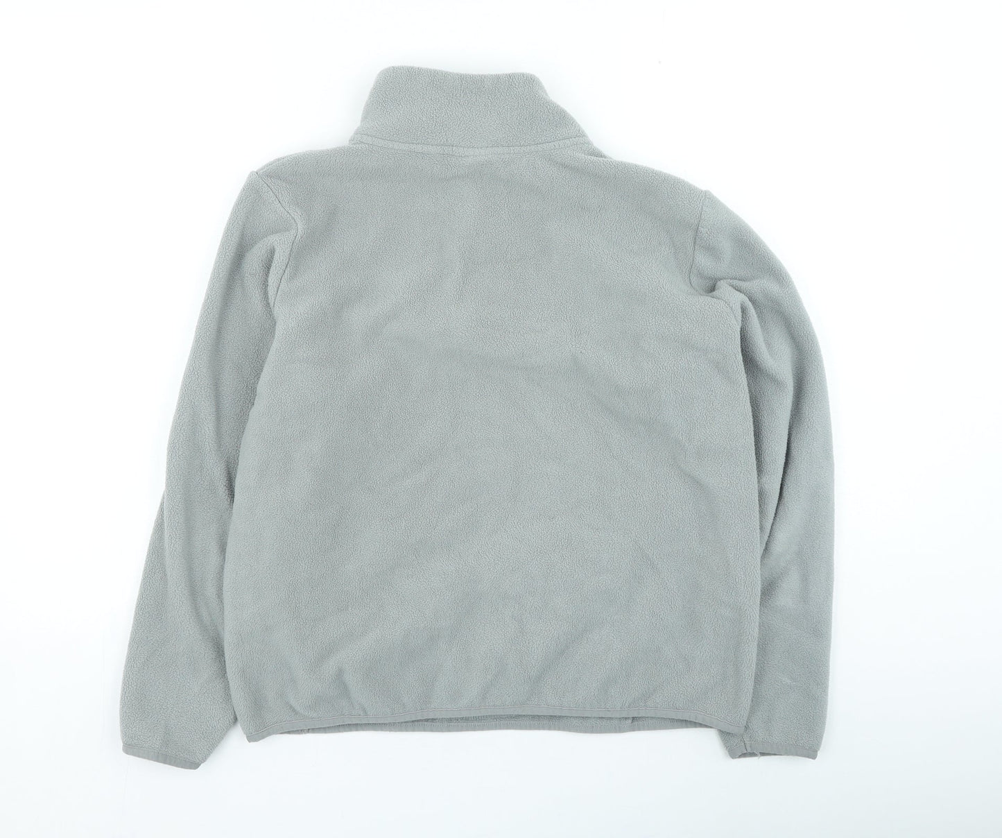 MP Womens Grey High Neck Polyester Pullover Jumper Size S