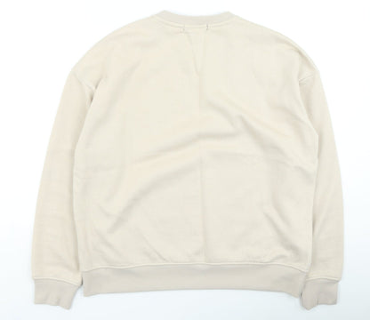 Primark Womens Beige Polyester Pullover Sweatshirt Size S Pullover - Wild